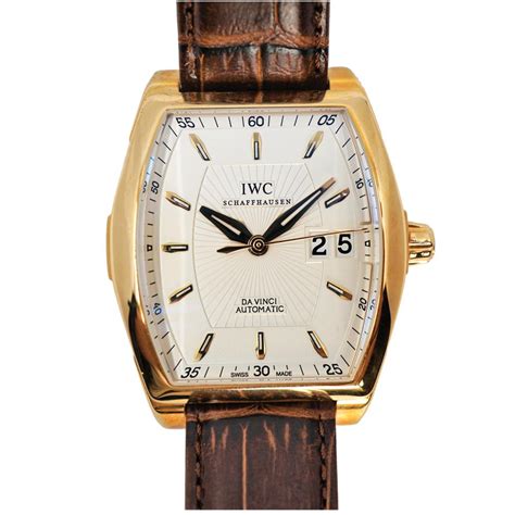 iwc da vinci tonneau